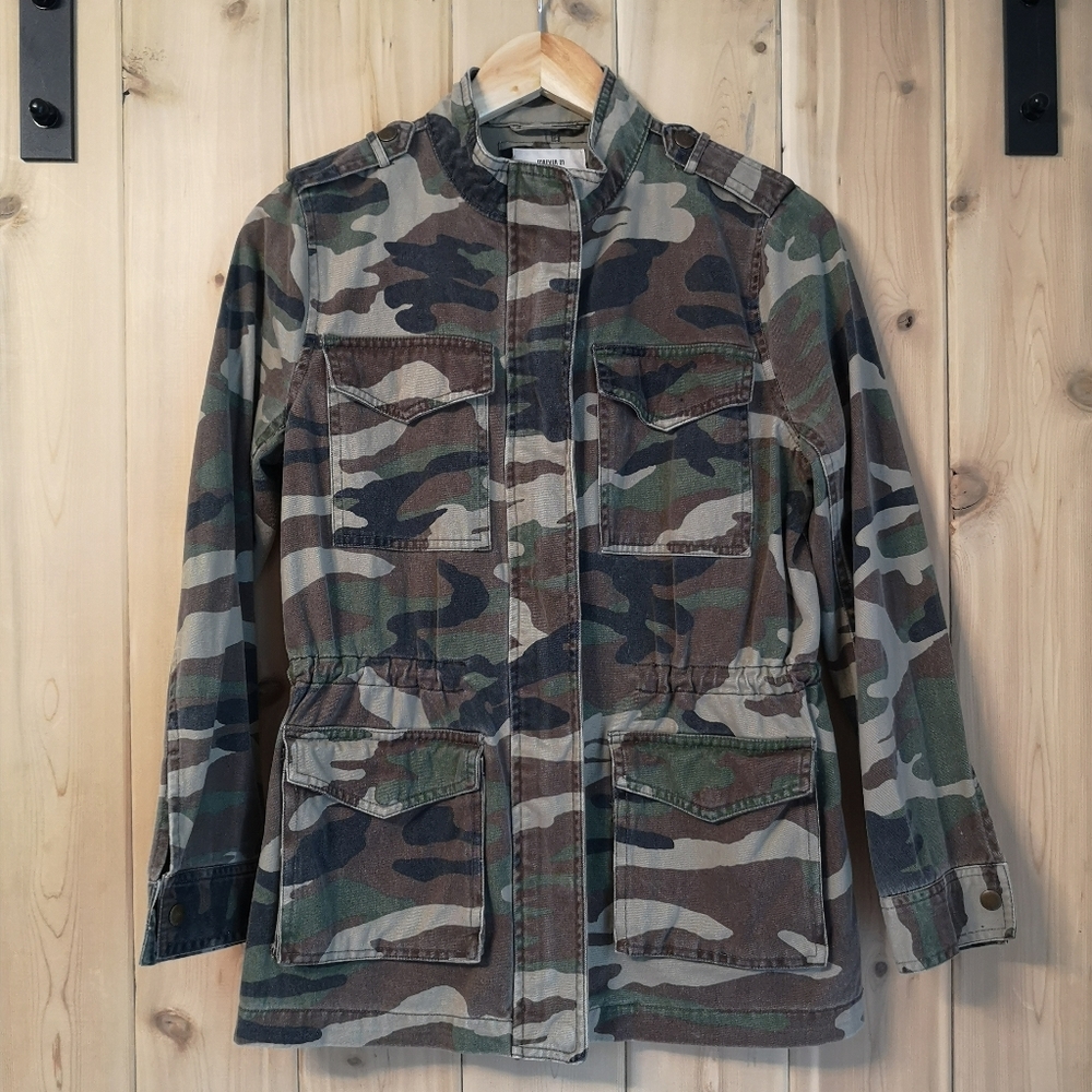 Military Style Camo Jacket